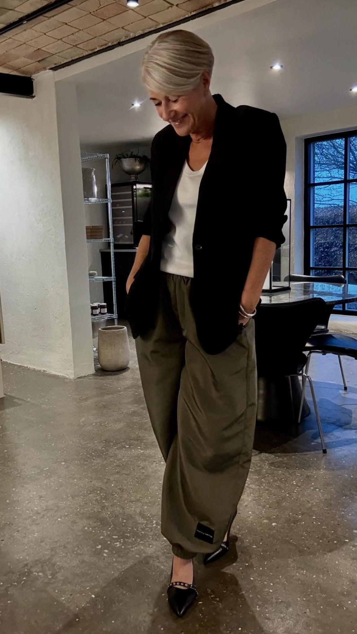 FAVA OVERSIZE BLAZER EN KNAP ICHI