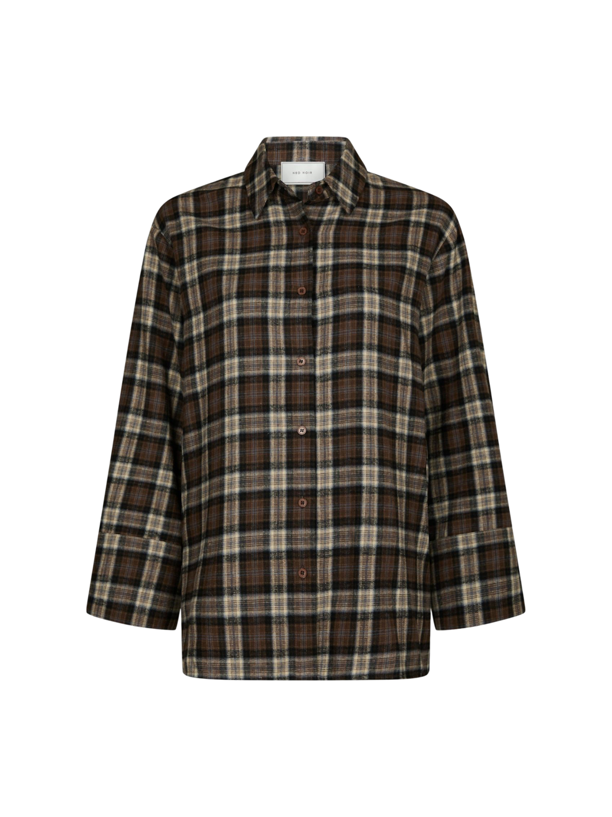 DITA FLANNEL CHECK SKJORTE NN