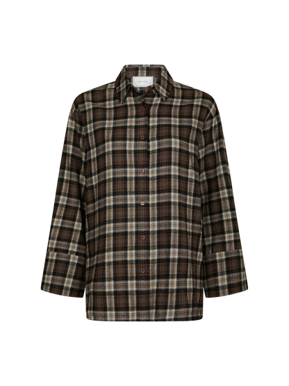 DITA FLANNEL CHECK SKJORTE NN