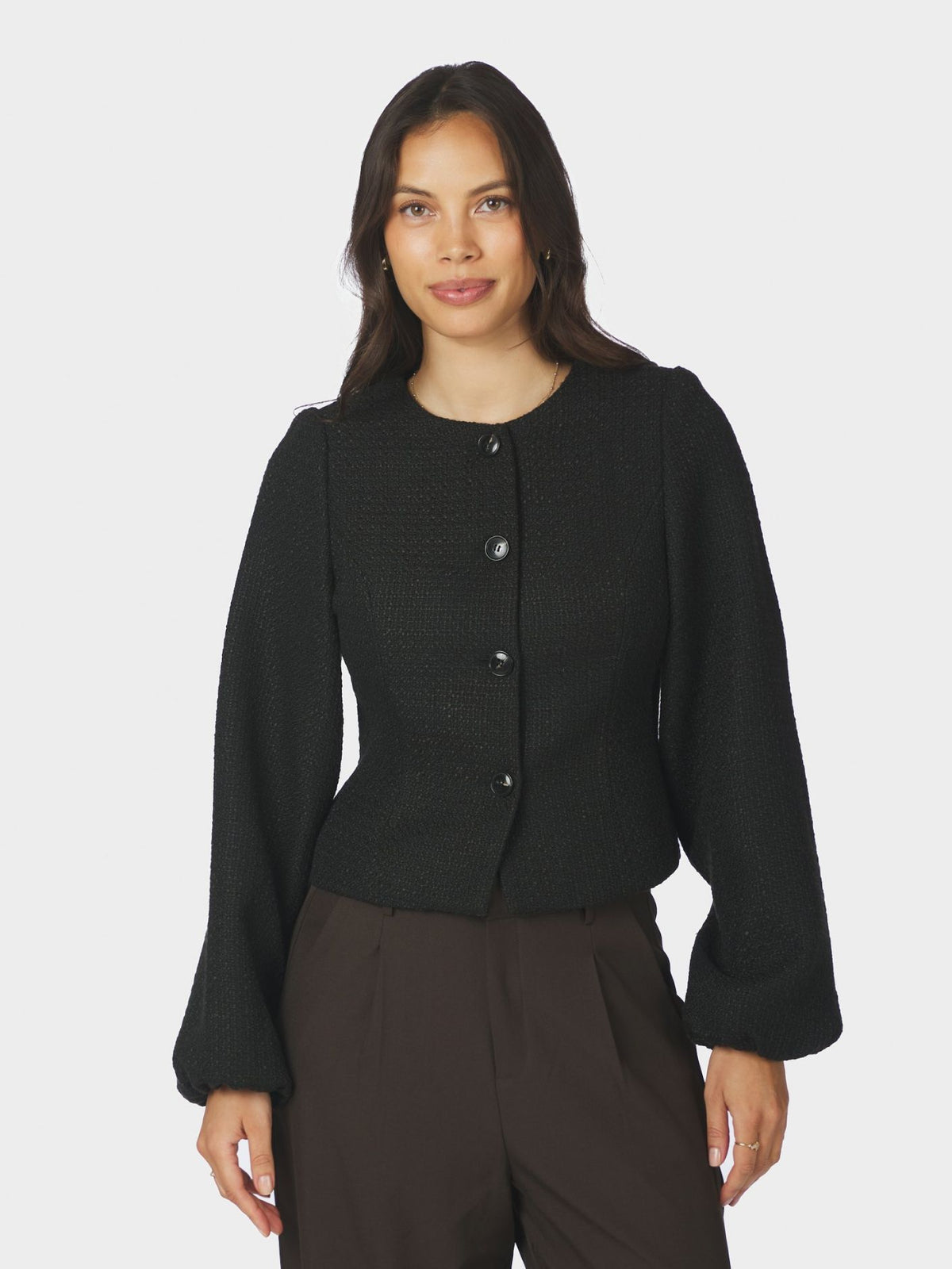JUNETTE BOUCLE JAKKE NN (240)