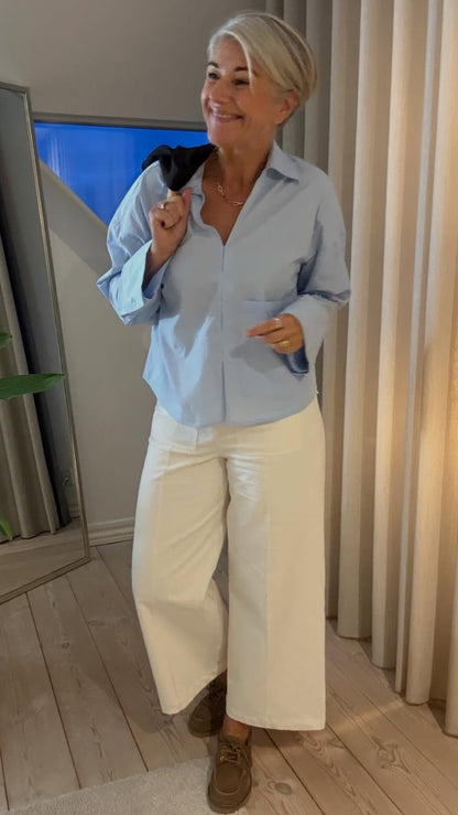 SUNNA BOXY SHORT SHIRT MEW