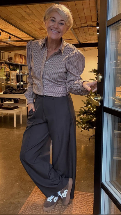 RITTA STRIPE SKJORTE NN