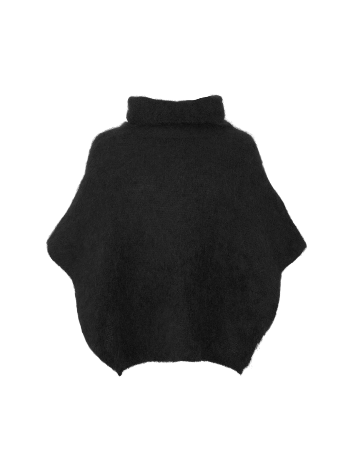 BJOERK ROLL NECK PONCHO BC (57)