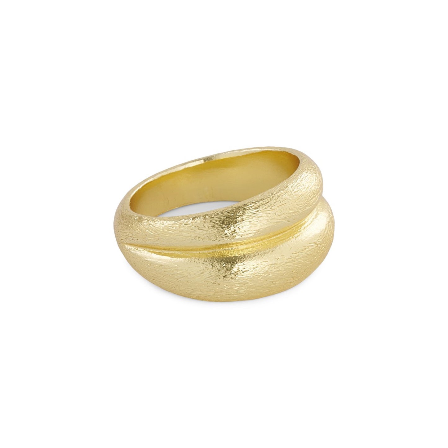 ECHO DOBBELT RING PURE BY NAT