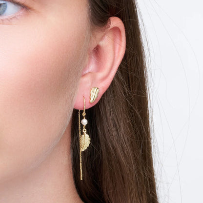 LINN KÆDE ØRERINGE PURE BY NAT