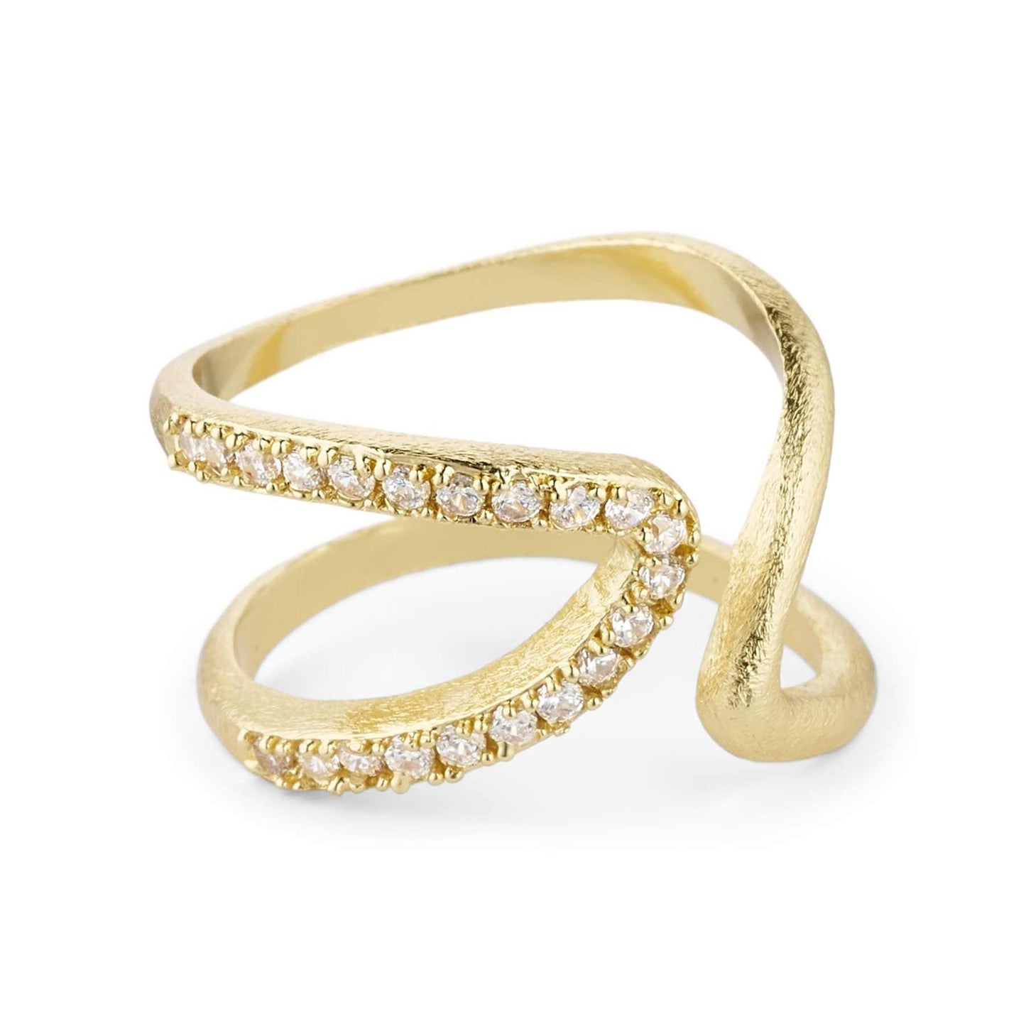 INES CURVY RING PURE BY NAT