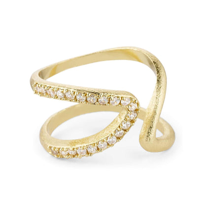 INES CURVY RING PURE BY NAT