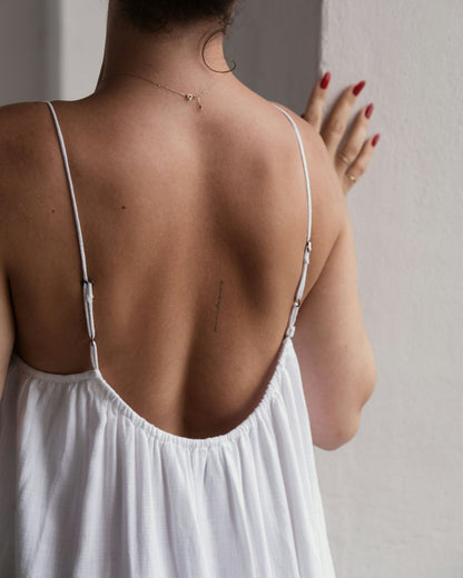 ALLIE SOFT LINEN KJOLE NN