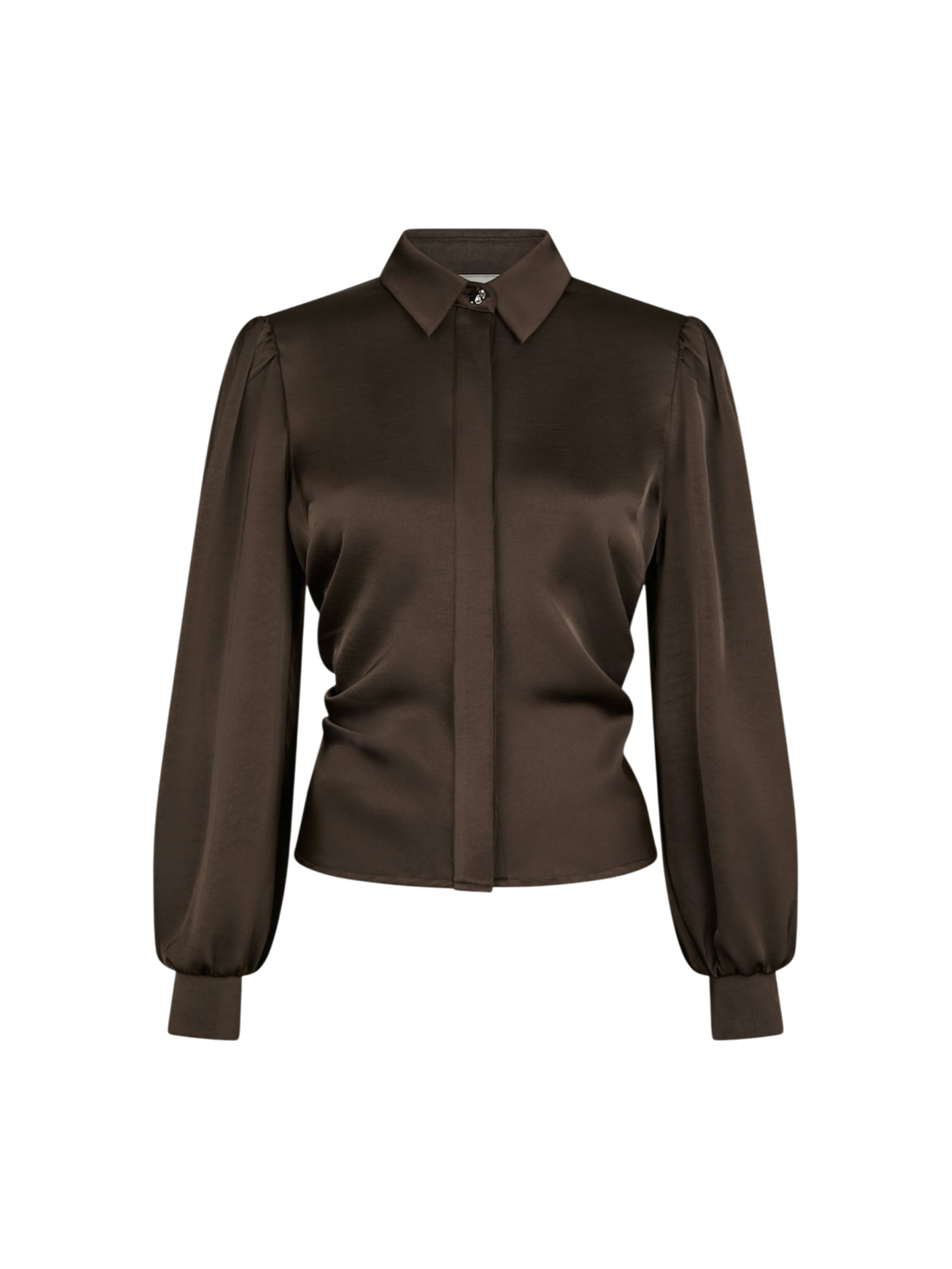 FRANSALA HEAVY SATEEN BLUSE NN