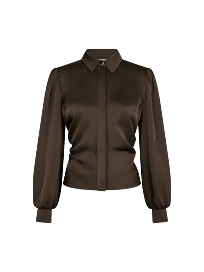 FRANSALA HEAVY SATEEN BLUSE NN