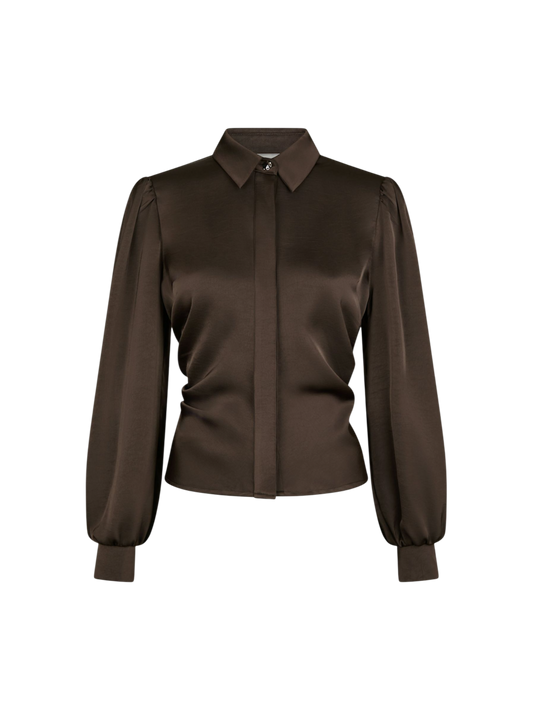 FRANSALA HEAVY SATEEN BLUSE NN