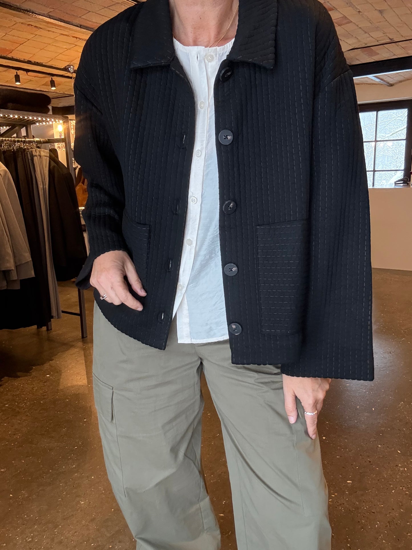 KATE QUILTED JAKKE ICHI