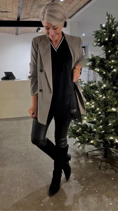 DRIFT ASYM LACE TEE HL