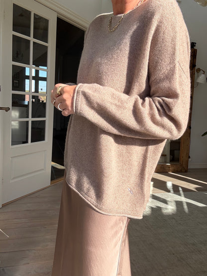 OVERSIZED PURE CASHMERE BLUSE BTF