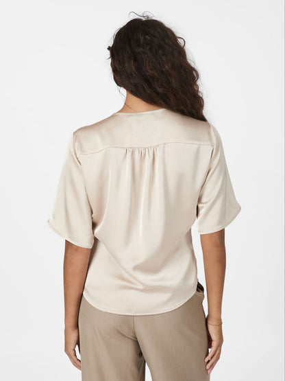 CASADIA HEAVY SATEEN BLUSE NN