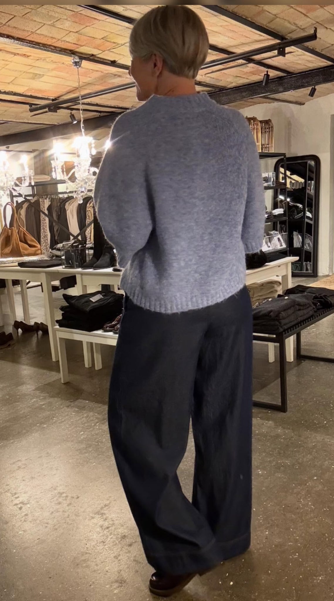 BENUTA FLUFFY KNIT CARDIGAN NN