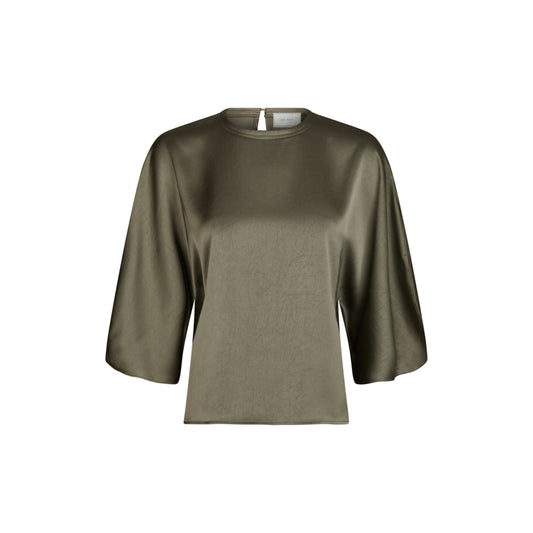 LIORA HEAVY SATEEN BLUSE NN