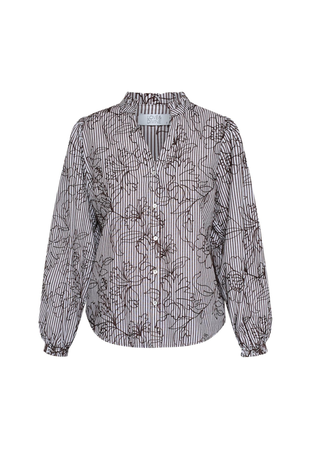 LOVE1507 SKJORTE L&D