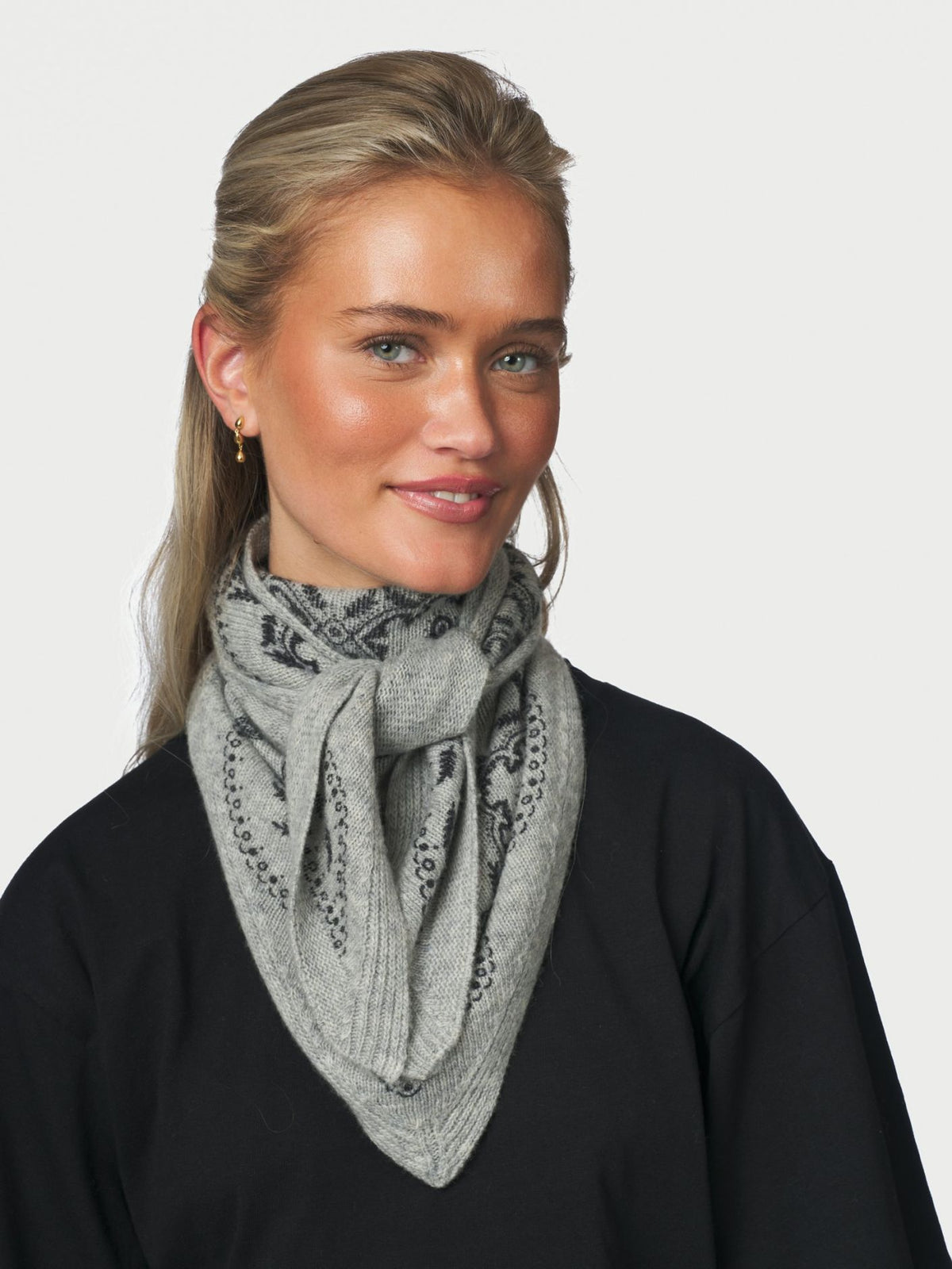 LOLANA PAISLEY KNIT TØRKLÆDE NN (268)