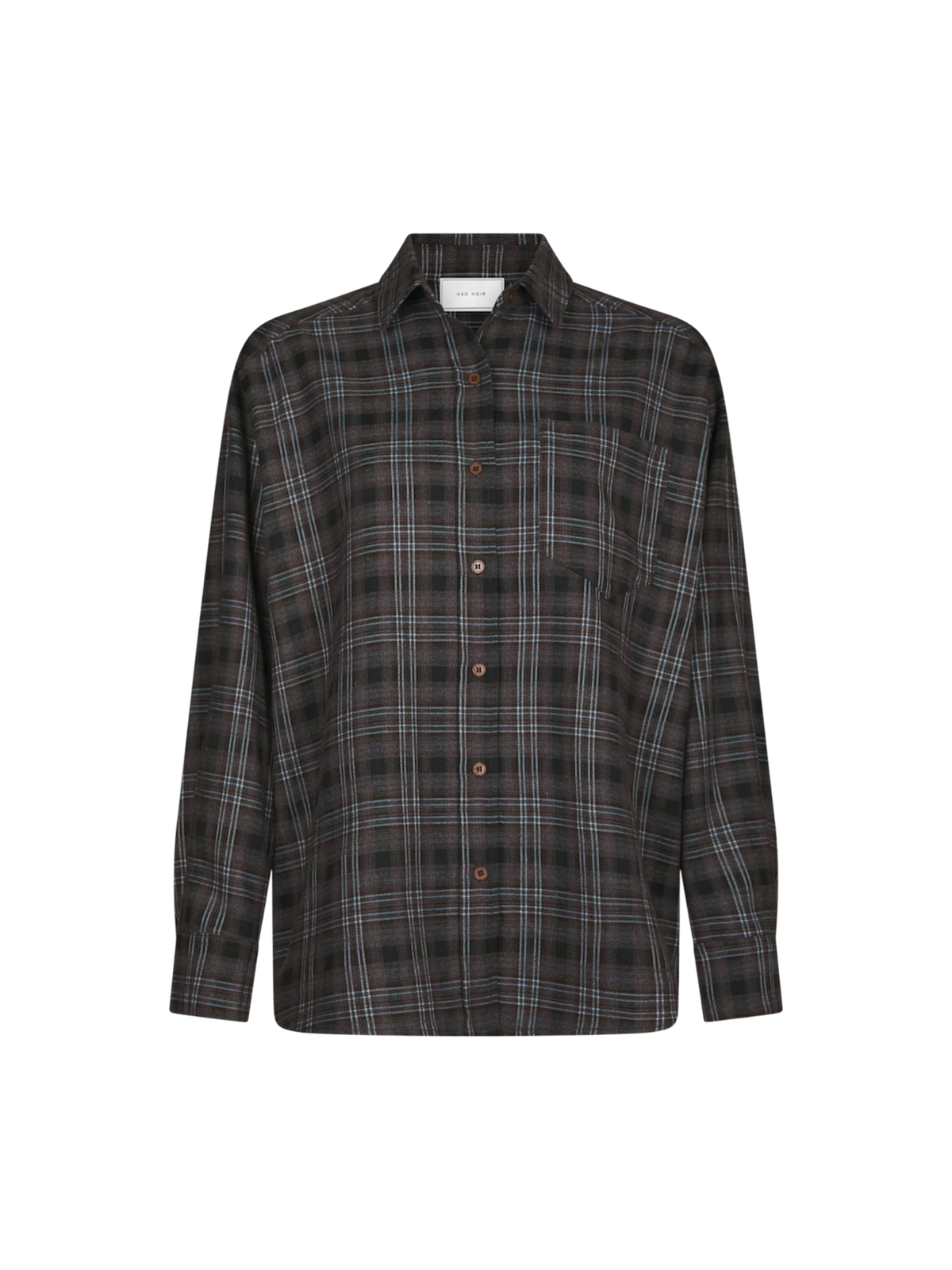 DALMA FLANNEL CHECK SKJORTE NN