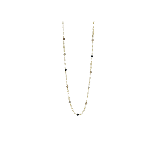 LINA HALSKÆDE MED PERLER PURE BY NAT