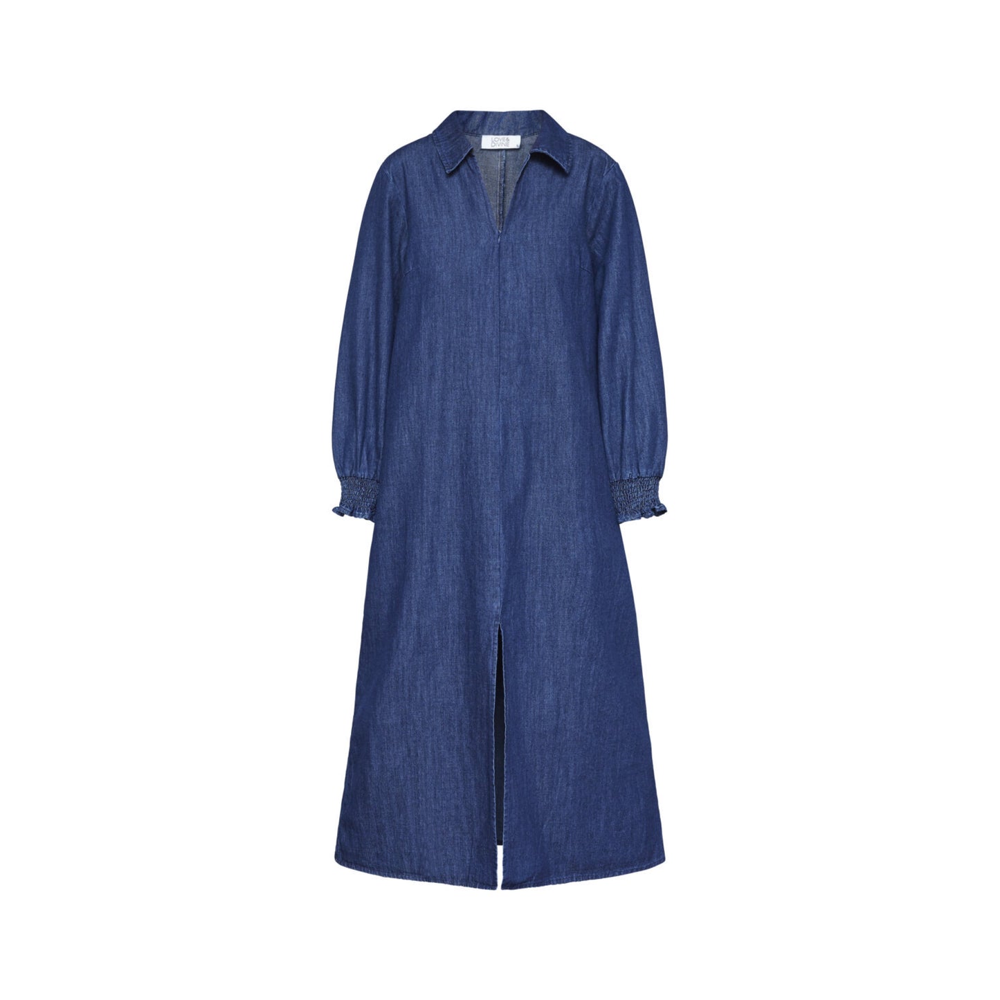 LOVE1392 DENIMKJOLE L&D