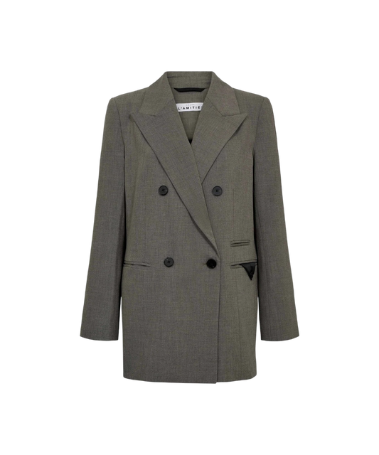 NICOLE LOW TRIANGLE BLAZER HL