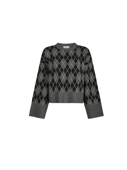 KICK CHECK KNIT BLUSE NN