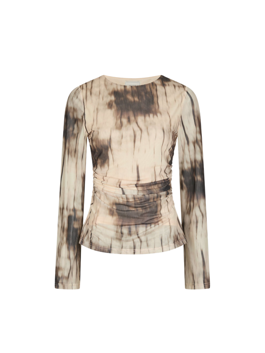 LENIDA FADED MESH BLUSE NN