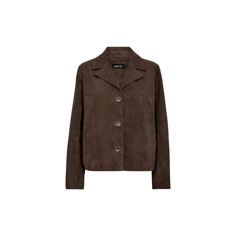 VALLY SUEDE JACKET DEPECHE