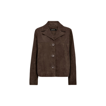 VALLY SUEDE JACKET DEPECHE