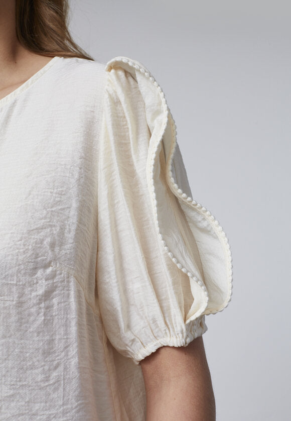 LOVE1377 SKJORTEBLUSE L&D