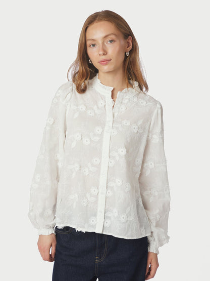 ODA DECO EMB SHIRT NN