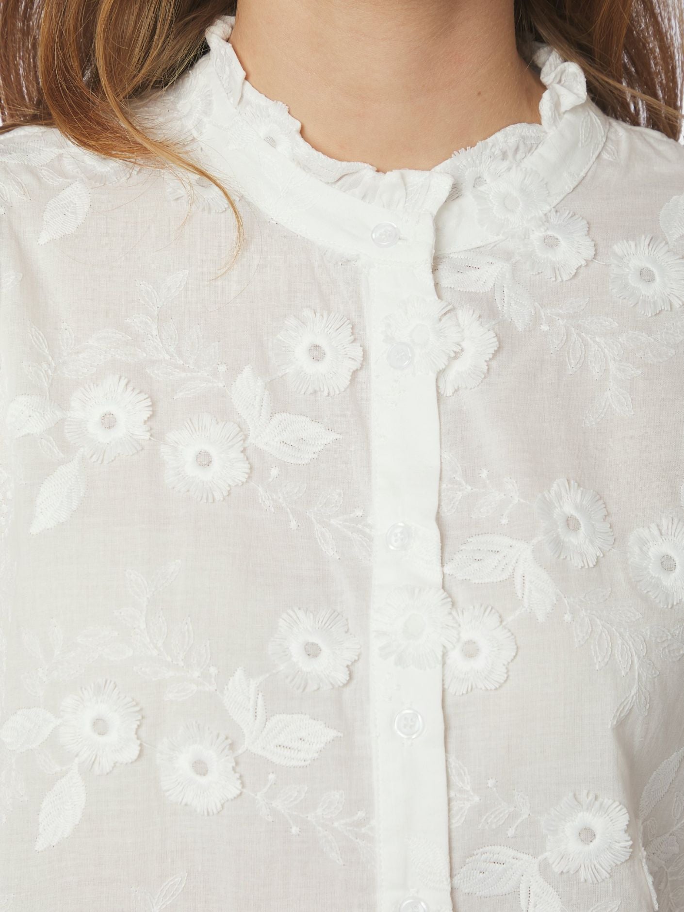 ODA DECO EMB SHIRT NN