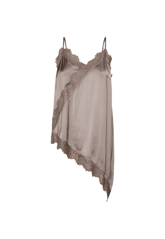 LOVE1472 SATIN TOP L&D