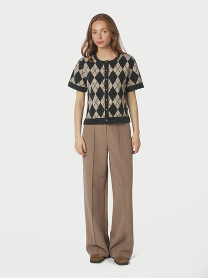 ALLESTAR CHECK KNIT CARDIGAN NN