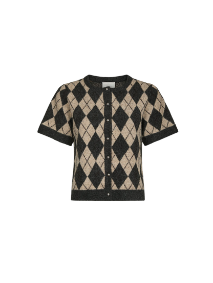 ALLESTAR CHECK KNIT CARDIGAN NN