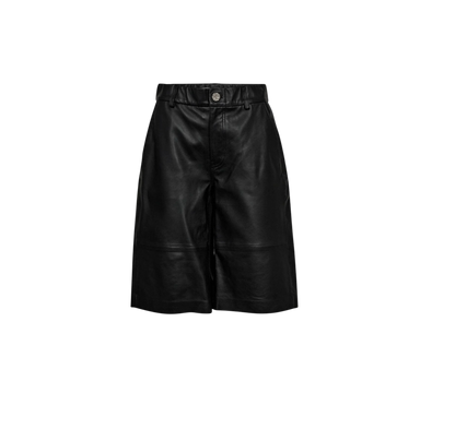 LEATHER BERMUDAS HL