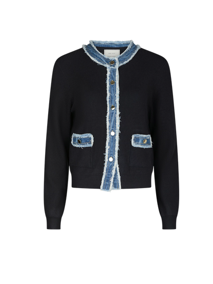 ZELMA KNIT DENIM CARDIGAN NN