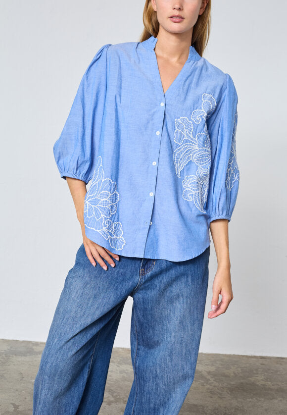 LOVE1448 SKJORTE L&D