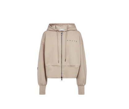 MAXI SPLIT ZIP HOODIE