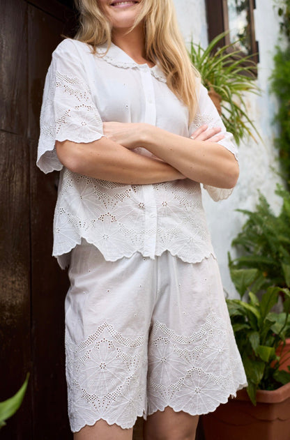 AGNETA LACE BLUSE BC - LifeStyle Hedensted