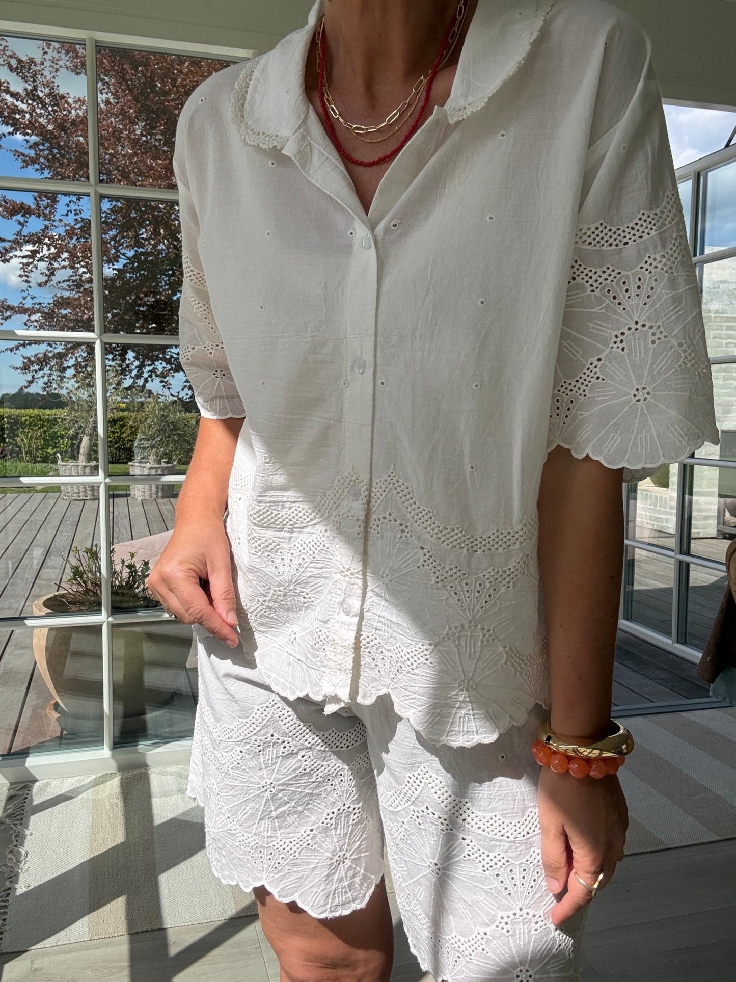 AGNETA LACE SHORTS BC - LifeStyle Hedensted