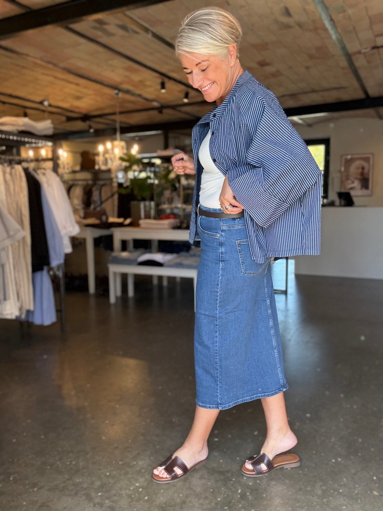 ALLY LOOSE SKJORTE BC - LifeStyle Hedensted