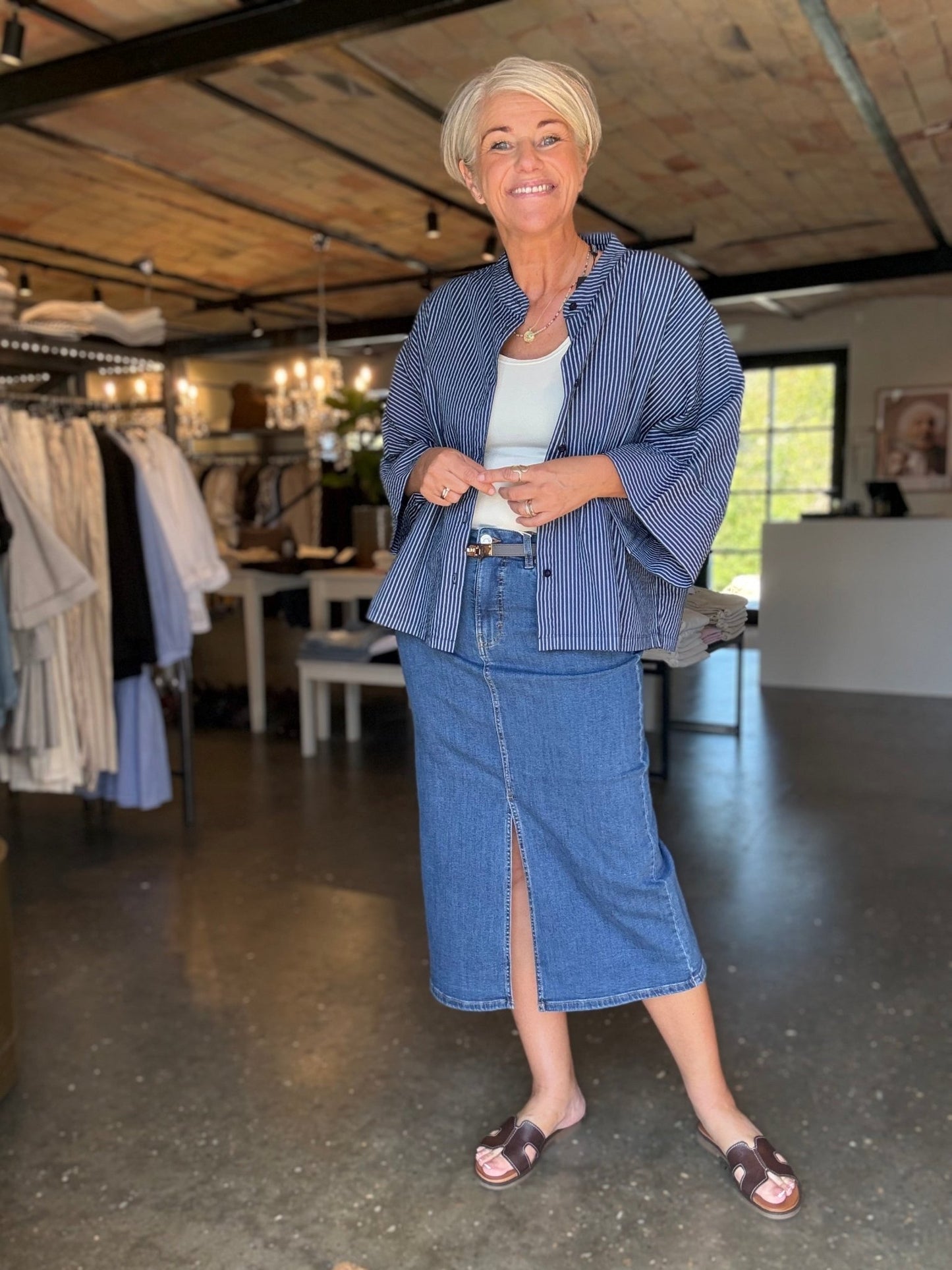 ALLY LOOSE SKJORTE BC - LifeStyle Hedensted
