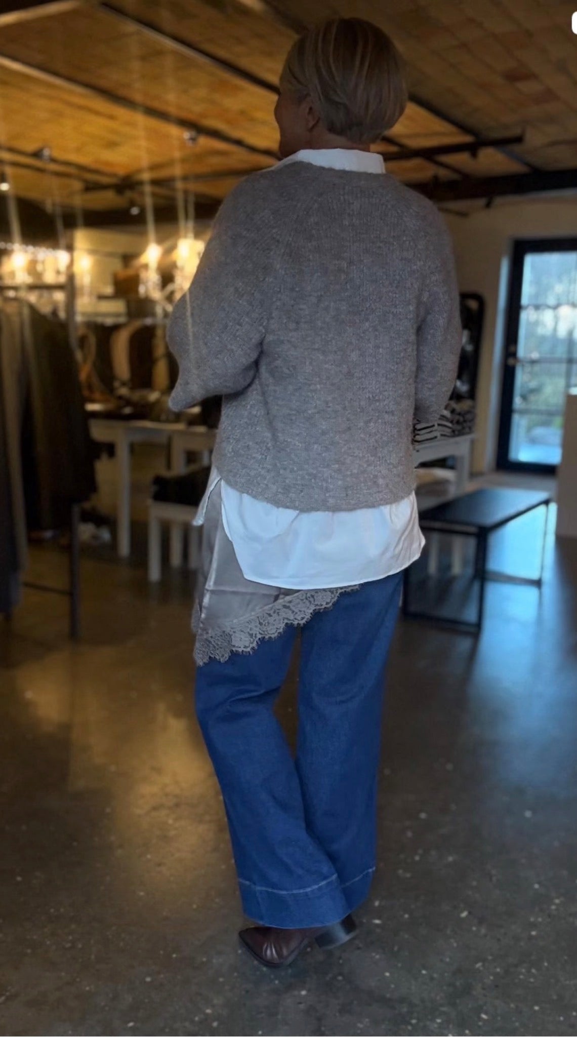 AMAYA FLUFFY KNIT CARDIGAN NN - LifeStyle Hedensted