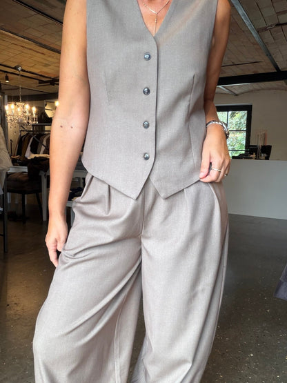 AMINA TAILORED VEST BC (70) - LifeStyle Hedensted