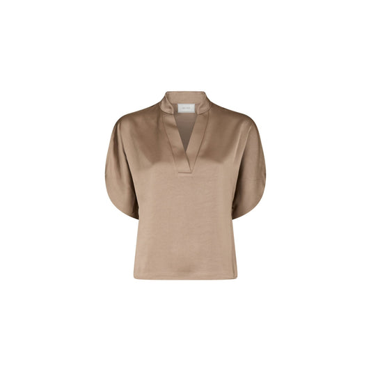 ANELLE HEAVY SATEEN BLUSE NN (263) - LifeStyle Hedensted