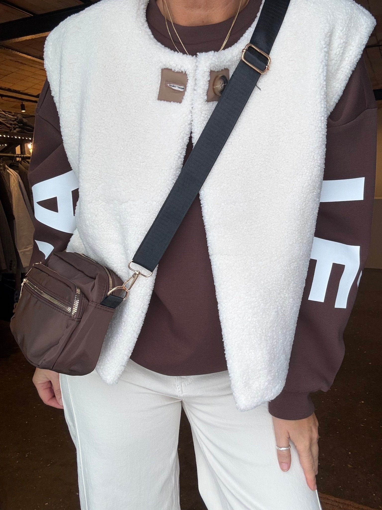 ANJANNA TEDDY VEST NN - LifeStyle Hedensted