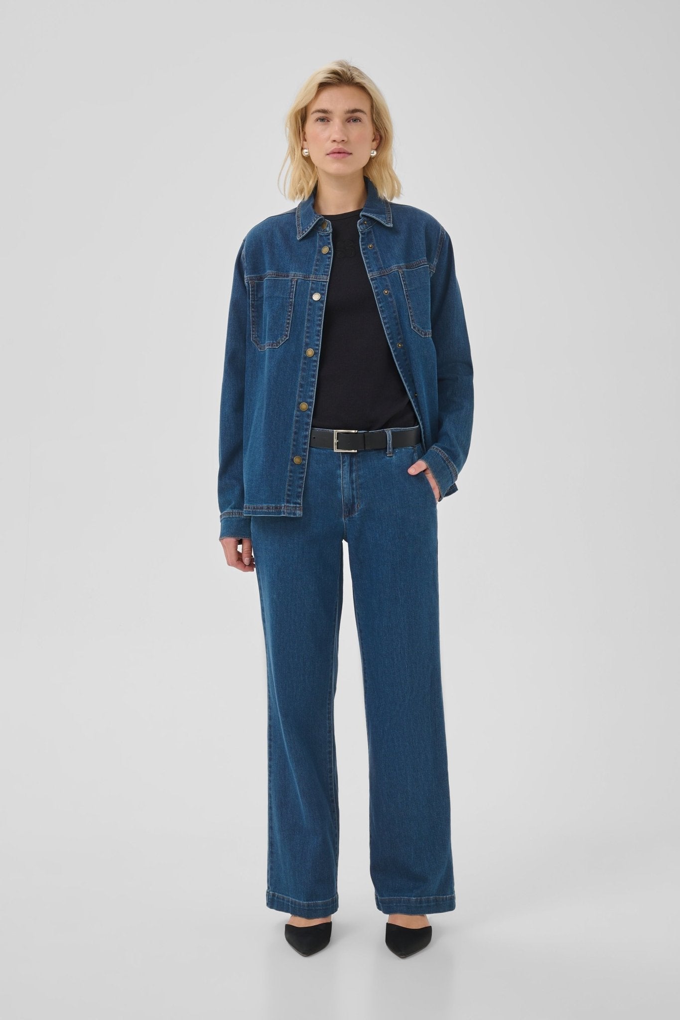 ANN 115 DENIM SKJORTE MEW - LifeStyle Hedensted